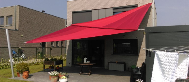 Schaduwdoek vergelijken voor een terras op maat