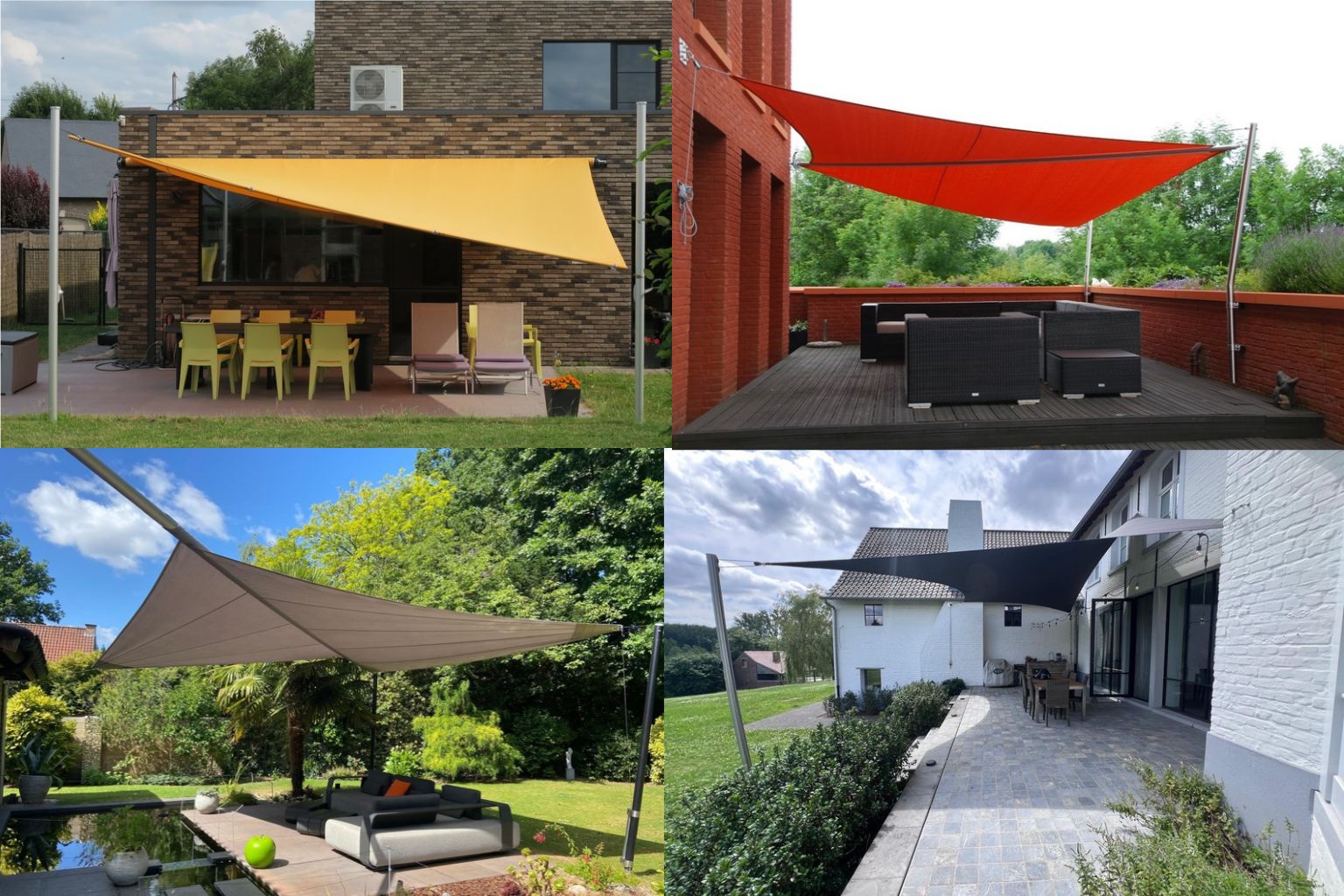 Welke schaduwzeil soorten passen bij uw tuin?