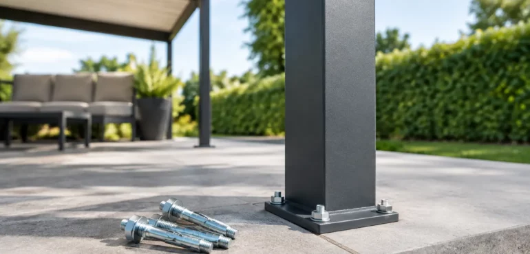 Terraszeil verankering gids voor een sterk terras